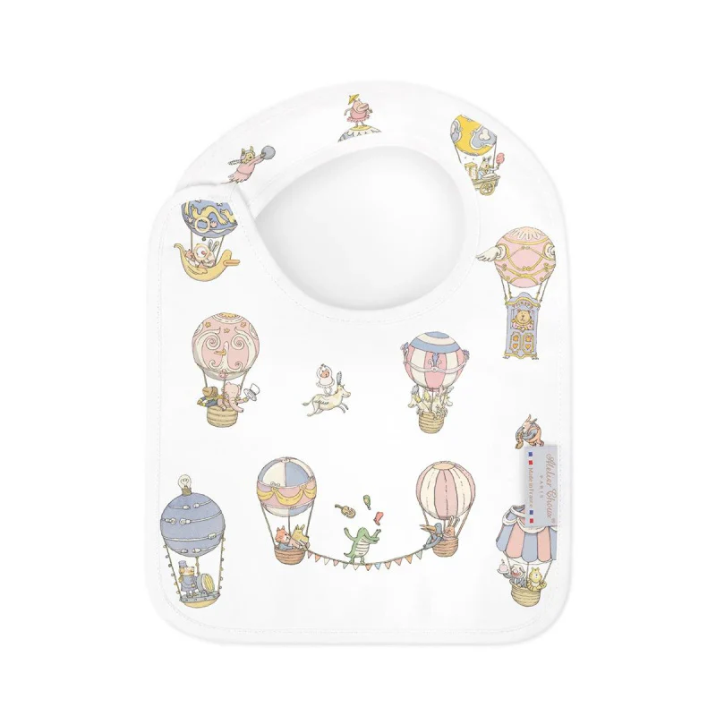 Atelier Choux Pastel Circus Satin Bib - Image 2