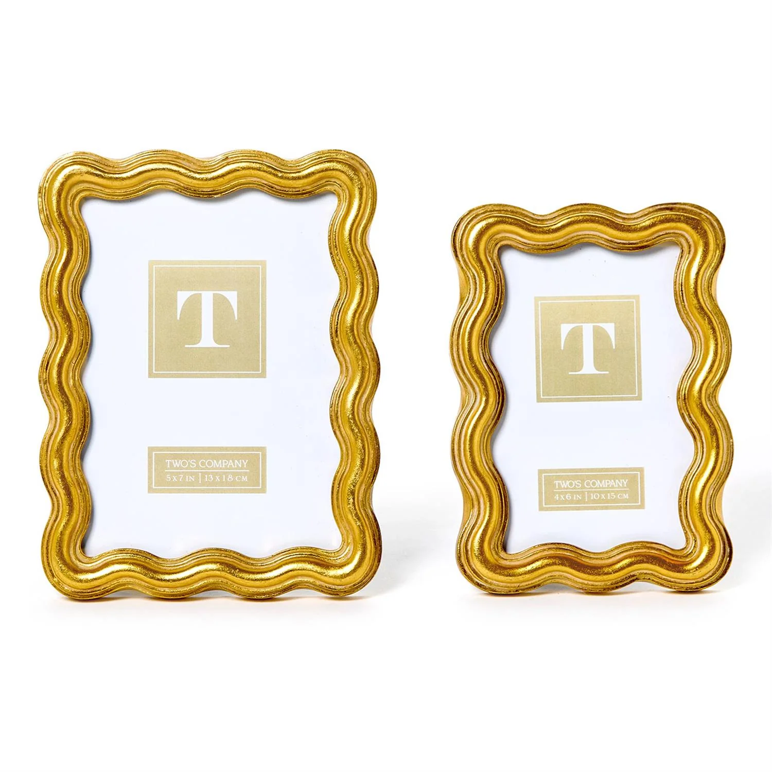 Set Of 2 Triple Wave Photo Frame - Image 4