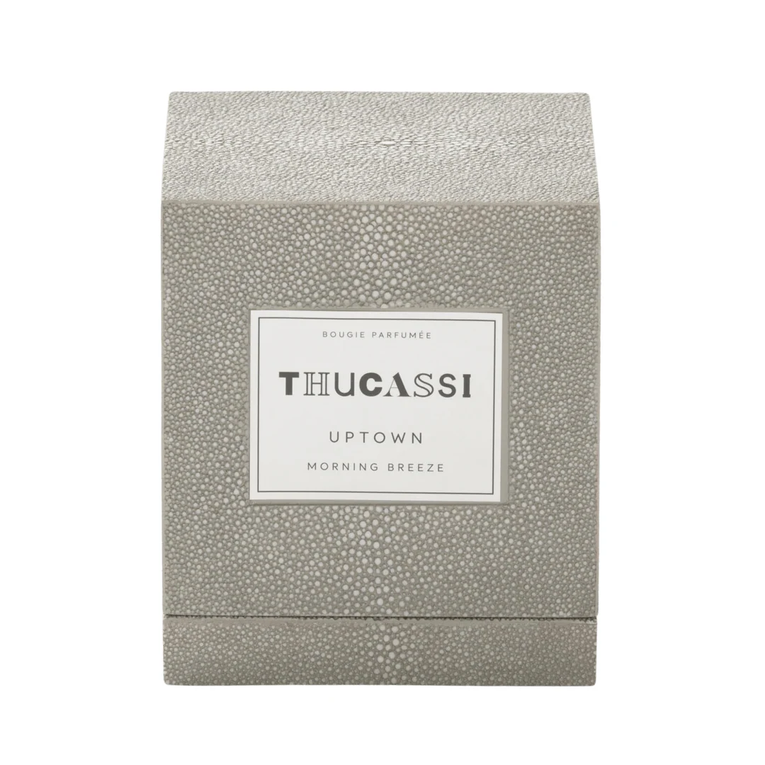 Thucassi Uptown Morning Breeze Shagreen Candle Box - Image 2